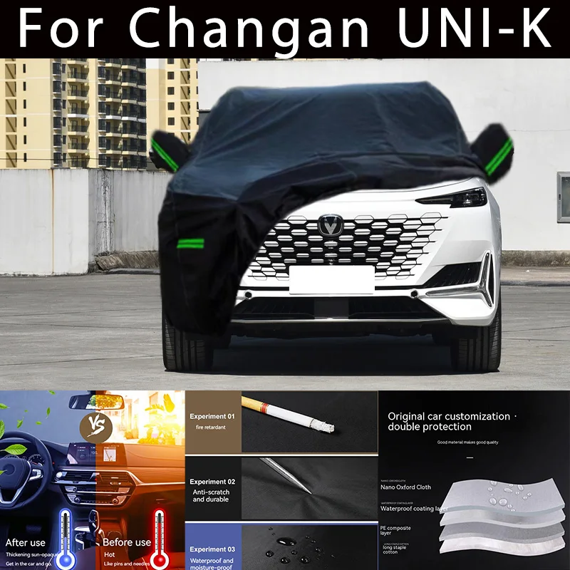 For Changan  UNI-K  Outdoor Protection Full Car Covers Snow Cover Sunshade Waterproof Dustproof Exterior Car accessories