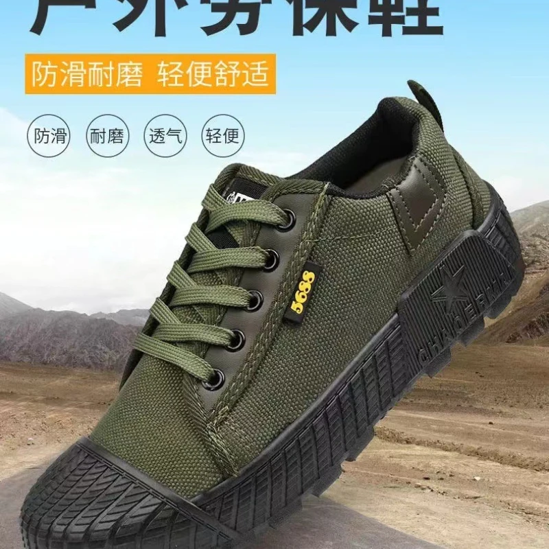 

2025 New Release Shoes Men's Training Shoes Anti slipWear resistant Comfortable Breathable Construction Shoes Sites Shoe