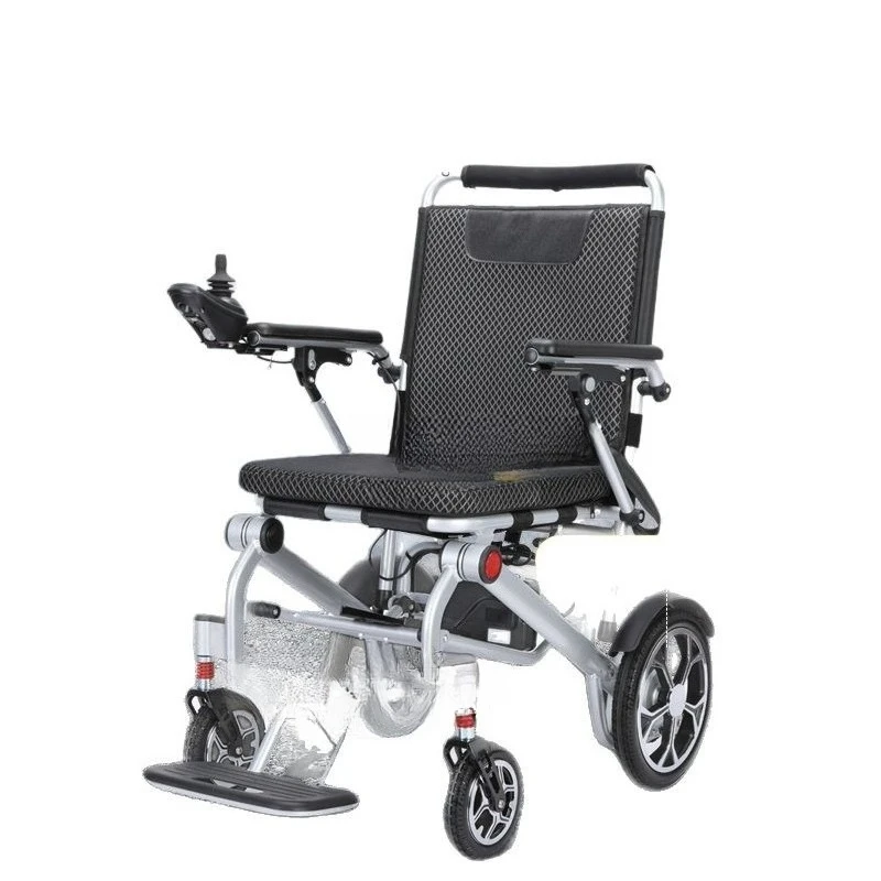 

Electric wheelchair Fully automatic folding intelligent ultra-light four-wheeled elderly scooter