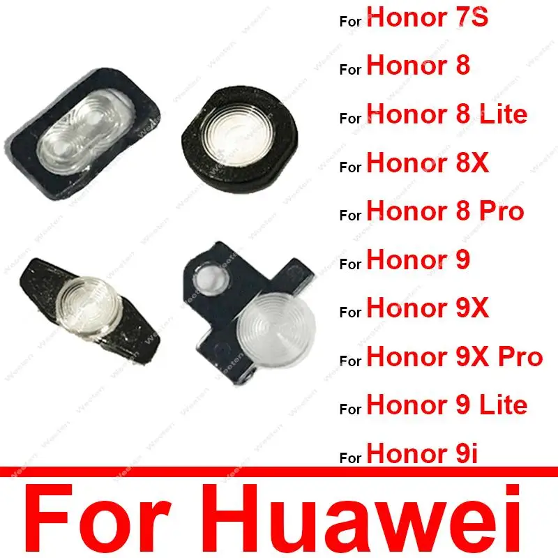 Back Flash Lamp Light Cover For Huawei Honor 7S 8 9X Pro 8 9 Lite 8X 9i Rear Camera Flash Lampshade Replacement