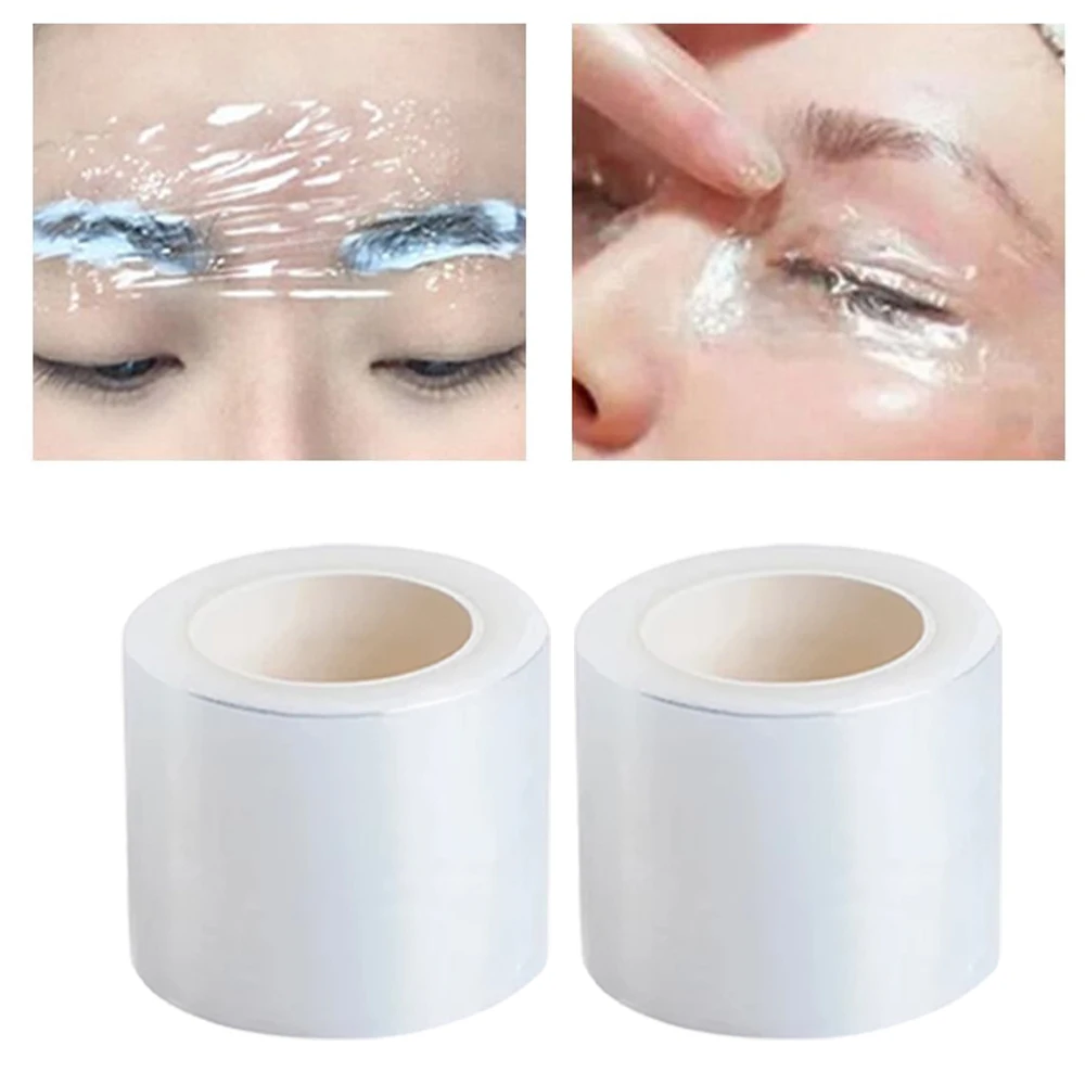 

3/5/10 Roll Tattoo Film Wrap Clear Cover Film 4mm*200m For Eyebrow Eyelashes Lip Cleaning Transparent Makeup Tools Accessories