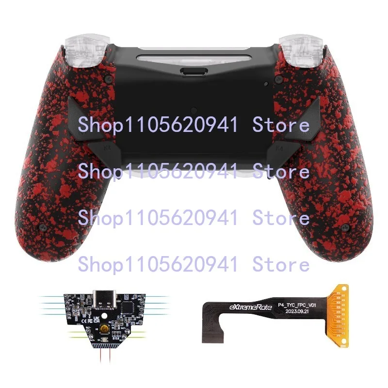 VV For PS4 DS4 CUH-ZCT2 Controller Upgrade Kit Dawn Series Type C Back Buttons Elite FPS Modification Paddles