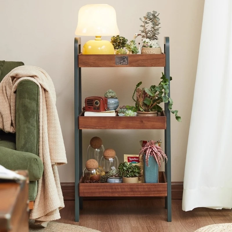 Shelves Storage shelves Solid wood multi-layer floor-to-ceiling bookshelves