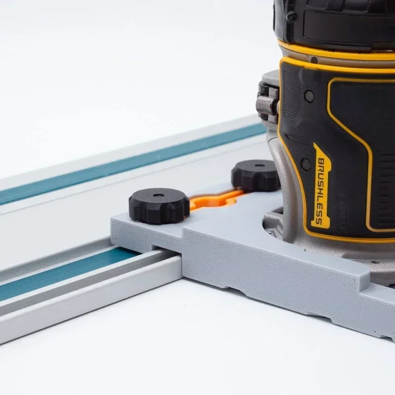 Adaptador para Base de Roteador Dewalt Pista Dcw600b Dwp611 Conexão de Máquina Festool Makita Guia de Serra Acessórios de Ferramenta