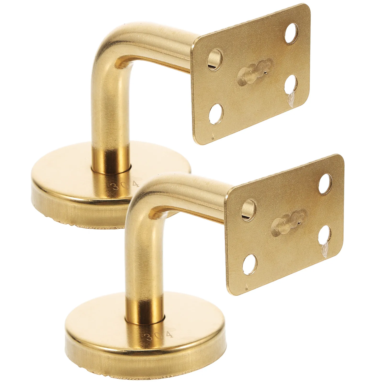 

Кронштейны для поручней (2 шт.), высококачественные из нержавеющей стали, опорные пластины для лестничных перил, аксессуары для лестниц