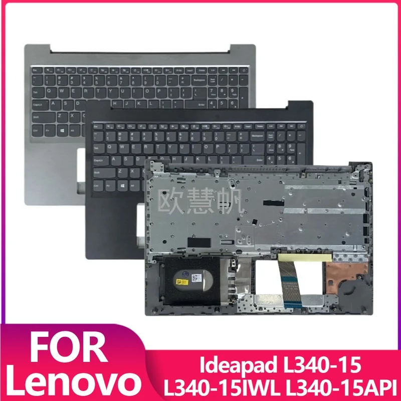 

T Новинка для Lenovo Ideapad L340-15 L340-15IWL L340-15API верхняя крышка упора для рук ноутбука с клавиатурой США без тачпада