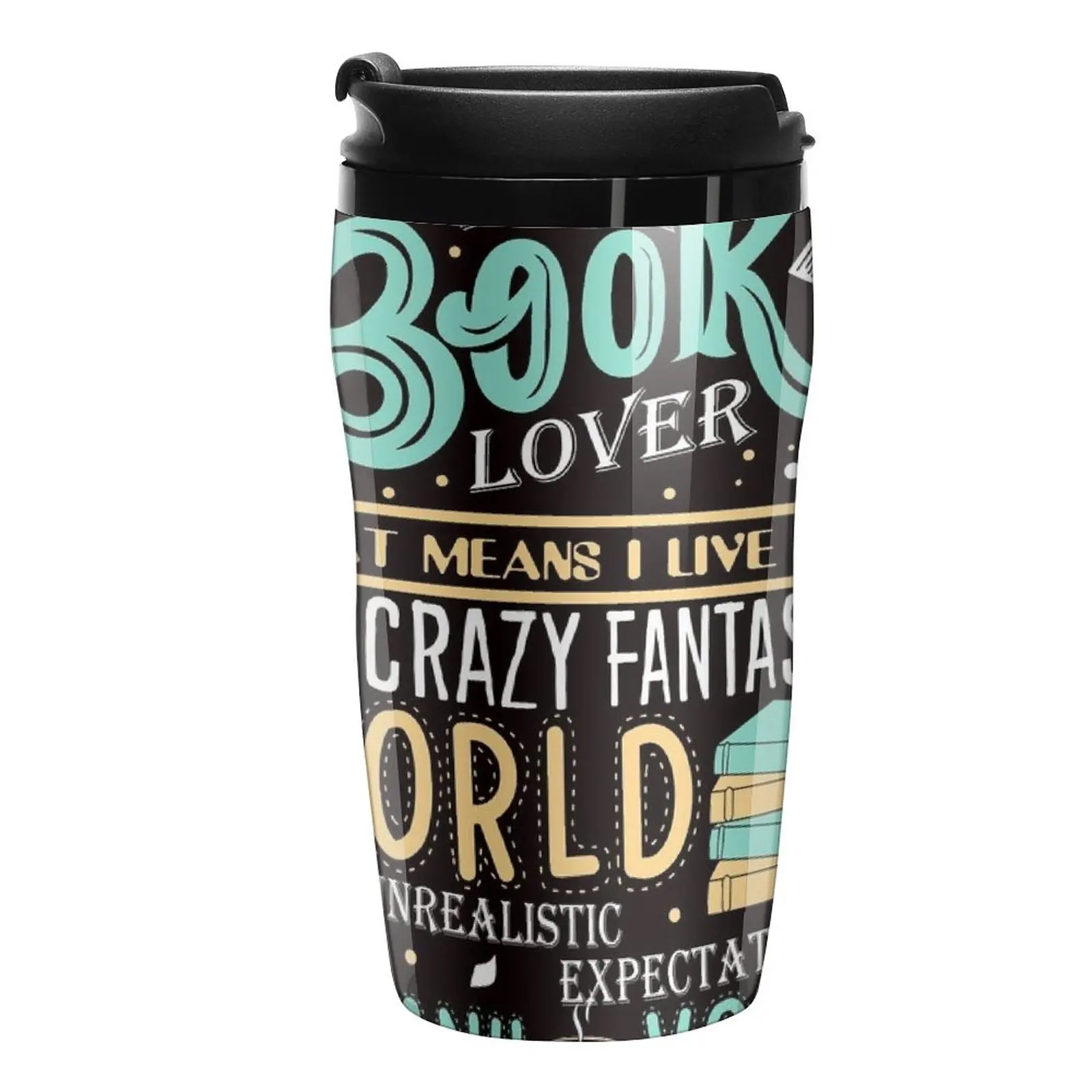 

New Book Lover Travel Coffee Mug Cup Of Coffee Coffee Set Teaware Cafes