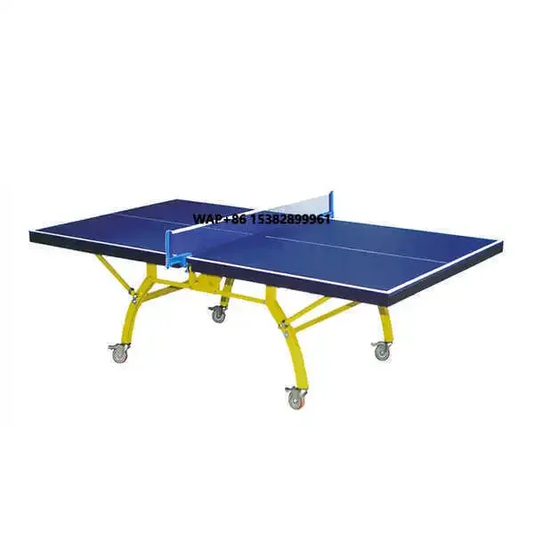 LDK Factory Direct 25mm HDF Game Foldable Movable Indoor Table Tennis Table with Wheels
