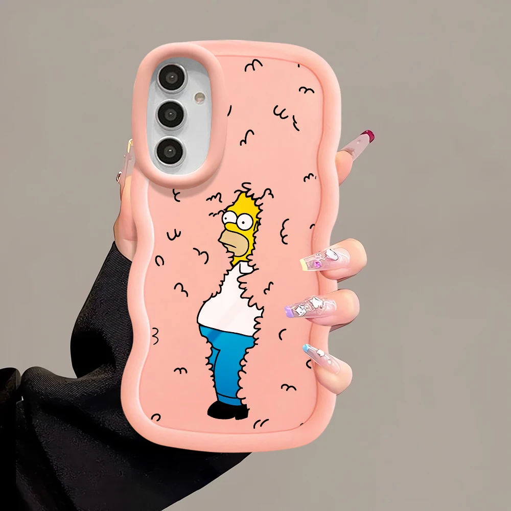 The S-simpsons Cute Case for Samsung Galaxy A11 A12 A13 A14 A15 A16 A21s A36 A26 A34 A33 A35 Soft Phone Cover