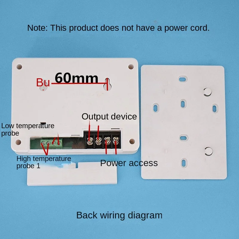 617A solar hot water return water temperature difference comparison controller circulating pump digital display adjustable instr