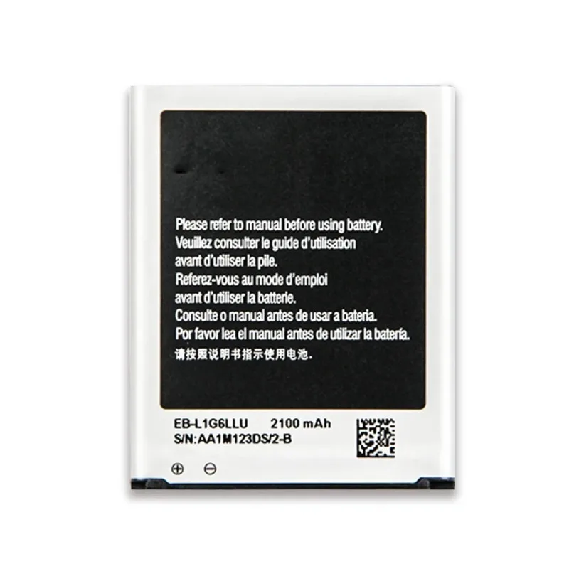 2100mAh Mobile Phone Battery EB-L1G6LLU for Samsung Galaxy S3 I9300 I9082 I9060 I9128 I9305 I9308 R530 I747 I879 M440S T999