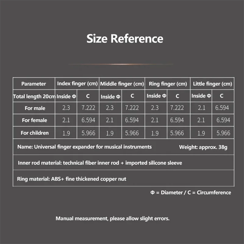 Musical Instrument Universal Finger Amplifier Ukulele Guitar Bass Accessories Piano Beginners Practice Adjustable Spacing