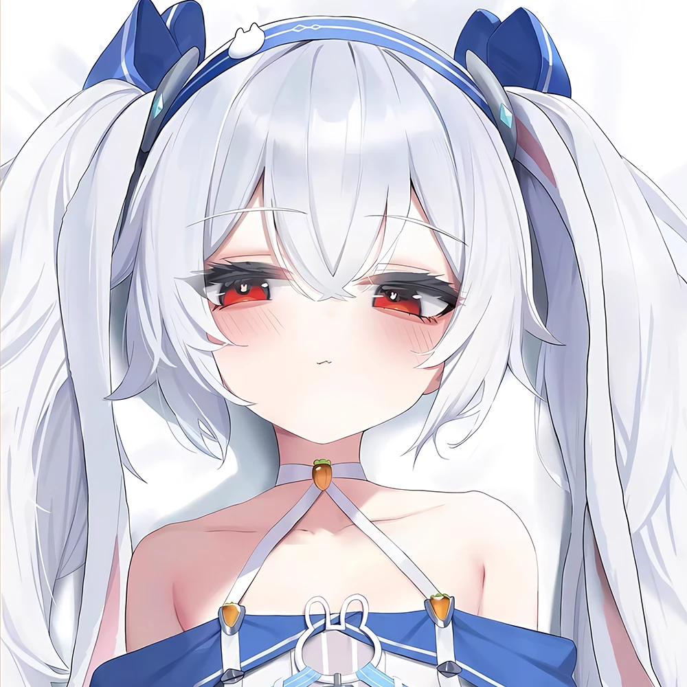 Azur Lane Laffey Dakimakura 2WAY 허깅 바디 베개 케이스 애니메이션 베개 쿠션 커버