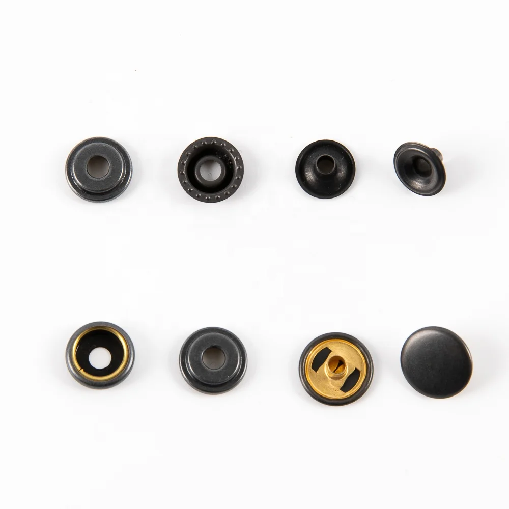 Certificated spring snap button snap fastener push button press stud Super quality heavy duty 15mm Brass metal snap buttons