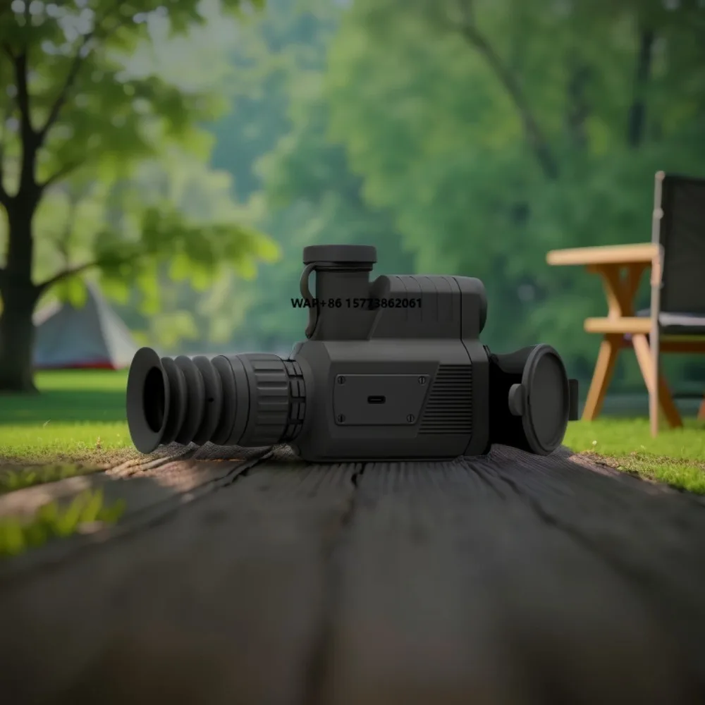 LBR-DM1 Тепловой прицел 640x512 Тепловой монокуляр 2000 м Дальномер для охоты, наблюдения за дикой природой, ночного видения