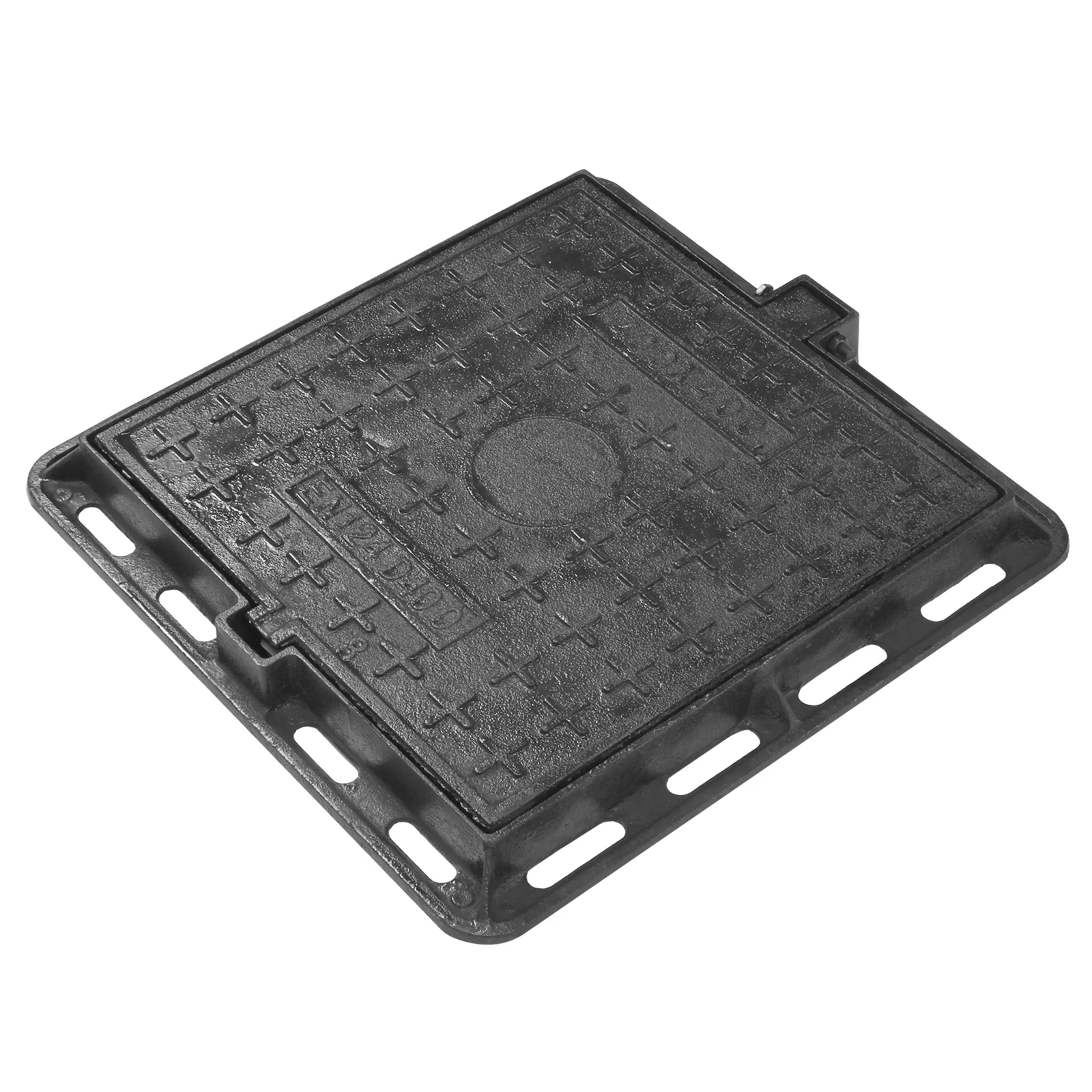 

Чугунная крышка люка и рама с основанием, сверхпрочная, для септиков, с противоскользящим покрытием, для канализации, двора, бетонного подвала