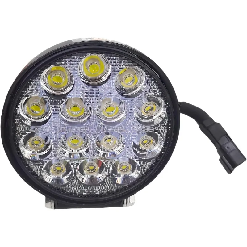 

14 универсальных светодиодных фонарей белого света, подходящих для экскаватора CAT 320GC 323 330 336 349, верхние фонари кабина