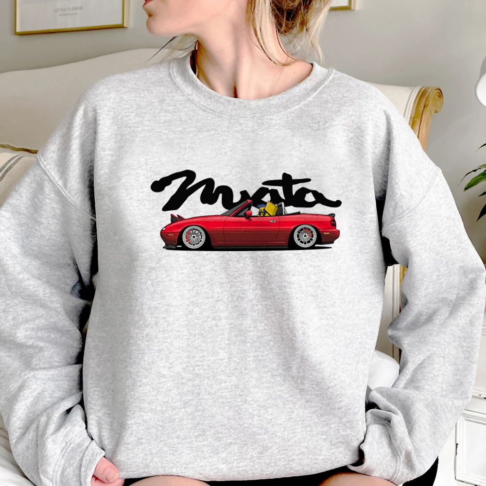 

Miata hoodies women anime funny sweater tracksuit female Fleece sweatshirts