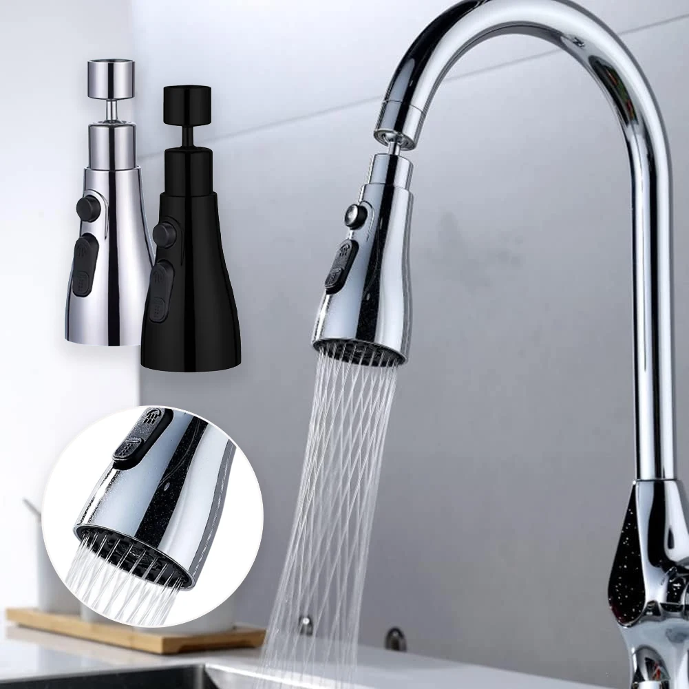 

Удлинитель кухонного смесителя, вращающийся на 360°, защита от брызг, царапин, удлиняющая насадка для мытья, экономия воды, барботер для раковины, ванной комнаты, душа