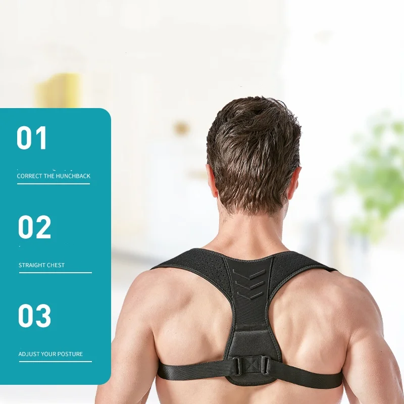 

Shoulder and back fixation belt, back posture twisting device, breathable invisible fixation belt for children and adults