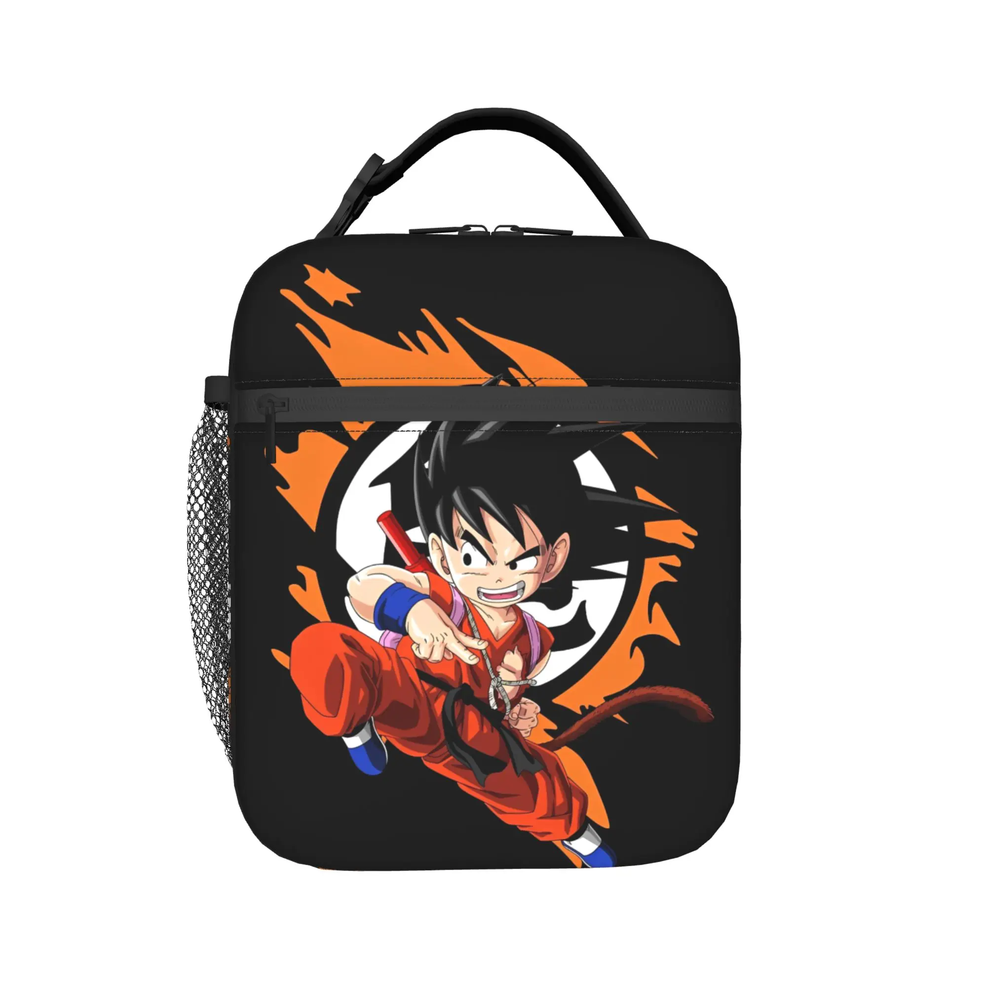 D-Dragon-Ball-L DragonBalls Thermal Insulated Lunch Bags for Office Portable Food Bag Men Women Cooler Thermal Lunch Boxes