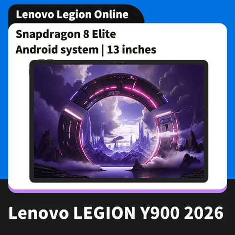 Lenovo Legion Y900 13" 144Hz High Refresh Rate Tablet Snapdragon 8 Gen 3 for Movies & Games Android 16 Gaming Tablet 10200mAh