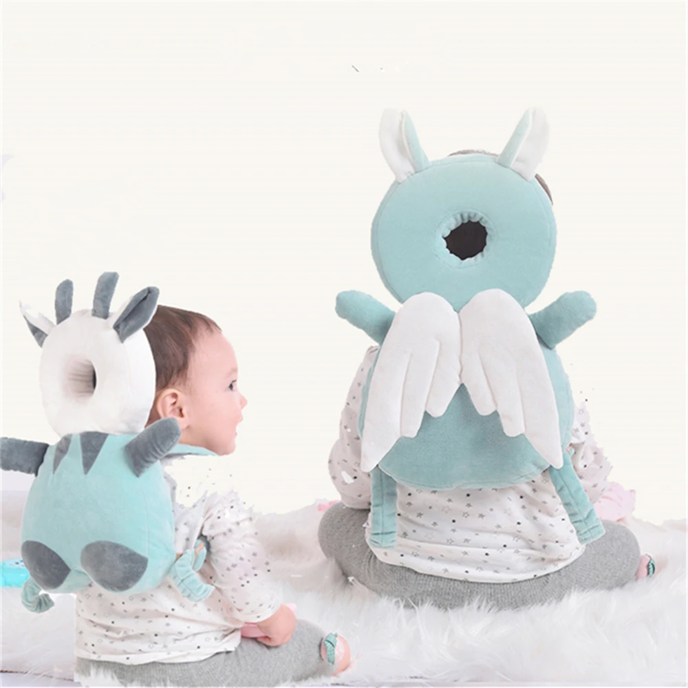 Anti fall pillow Baby learn to walk head pillow to prevent falling head protection walking baby to prevent lost traction rope