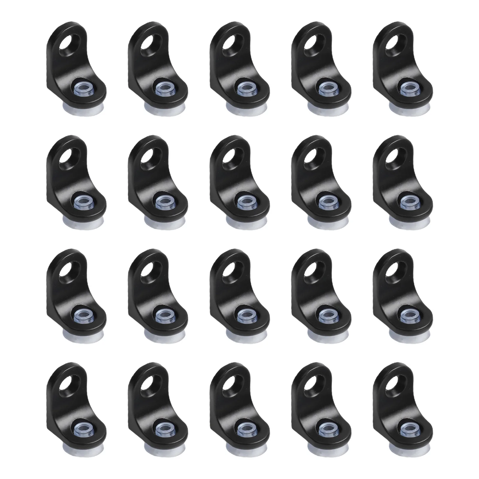 

Держатель стеклянной пластины, силиконовый цинковый сплав, ширина 14 мм, длина ручки 22 мм для твердой древесины, фанеры, пластика и стекла.