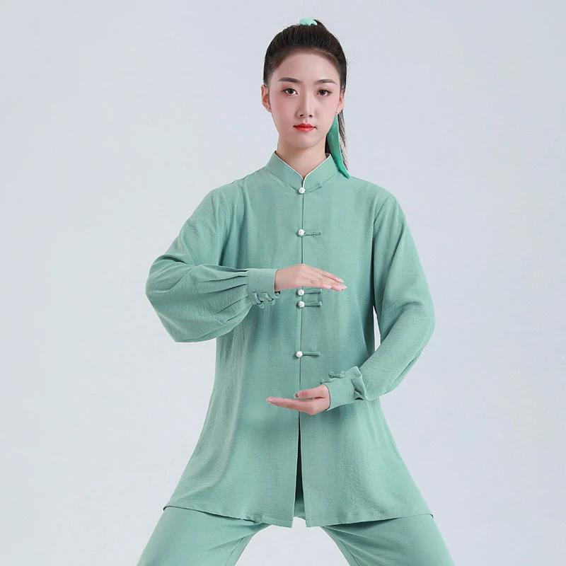 Unisex Tai Chi Suit New Arrival Baduanjin Martial Arts Training & Performance Wear Spring/Autumn for Adults