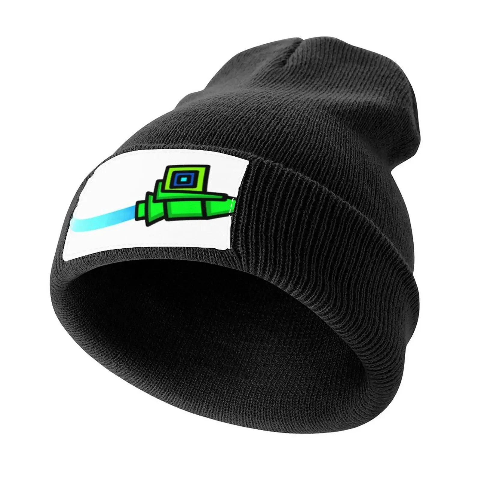 Geometry Dash Knitted Cap Sun Hat For Children Fashion Beach Beach birthday Caps For Men Women's