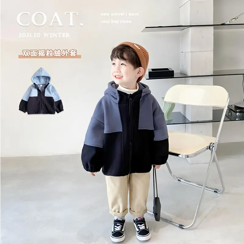 2024 Winter new Baby Girls Boys  Coats Jackets Fashion Kids Children Tops Clothes Overcoats