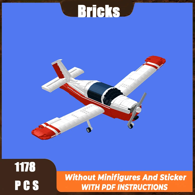 منتج جديد رائع MOC اللبنات العسكرية نموذج دوامة الطائرات MS-880 B التكنولوجيا وحدات لعبة أطفال لتقوم بها بنفسك الجمعية #1