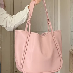 Fashion Luxury Design PU Shoulder Bag 2025 New Women Handbag High Quality Classic Solid Female Underarm Bag Travel Tote Bags