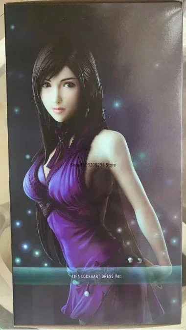 Original SQUARE ENIX Final Fantasy VII Tifa Lockhart TIFA LOCKHART DRESS Ver Action Figure Hobbies Collectibles Model Toys