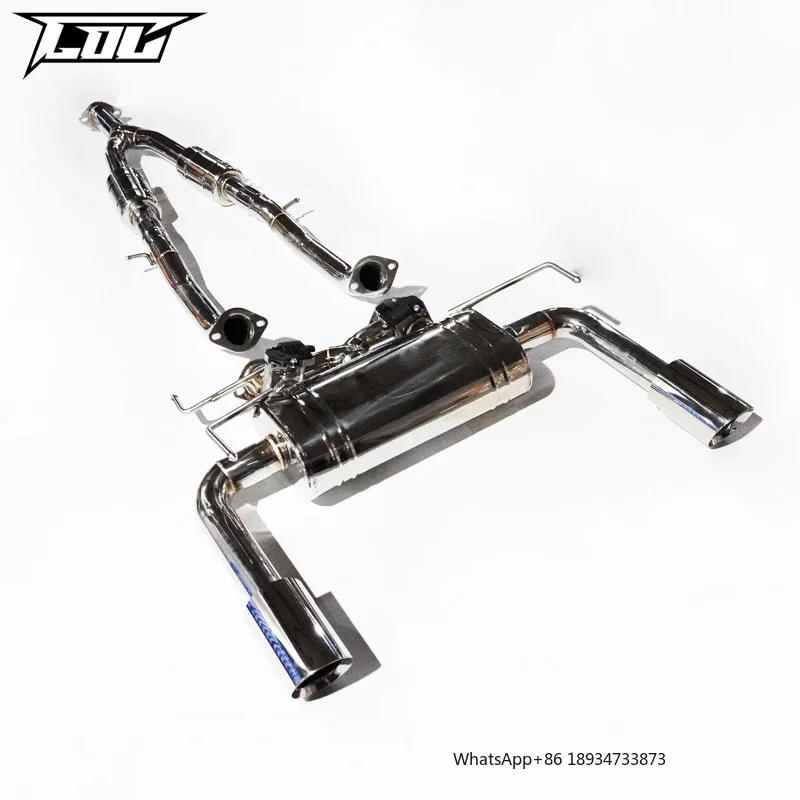 Catback Exhaust For Infiniti FX35 3.7 2010-2013 Stainless Steel Pipes High Performance Car Exhaust System