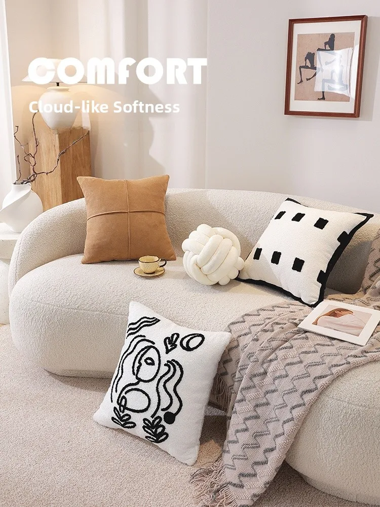 

Sofa Pillow 2026 New Design Living Room Square Shape Pillow Core Included Support Detachable And Washable Cover