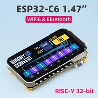 Waveshare ESP32-C6 Pantalla de 1,47 pulgadas Placa de desarrollo RISC-V WiFi 6 y BT ESP32 Pantalla de 1,47 ""LCD 172 × 320 para AIoT GUI LVGL HMI