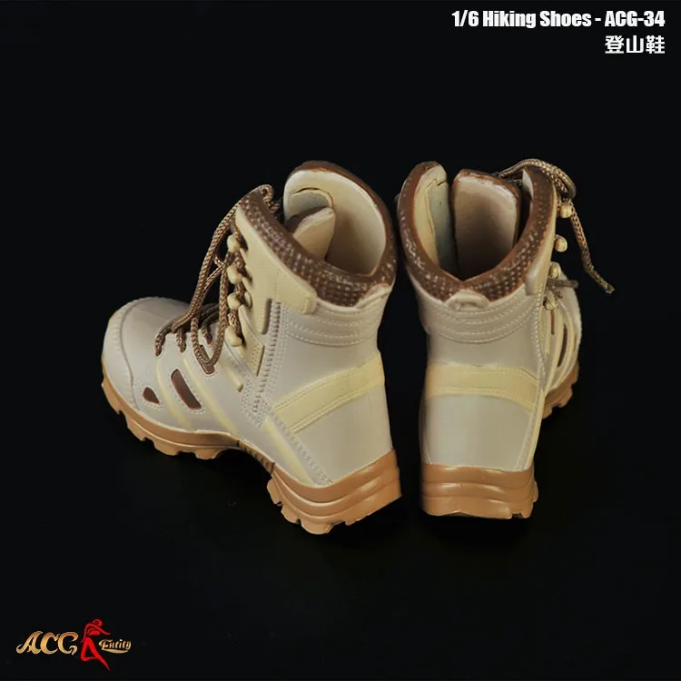 ACG-34 1/6 Soldier Hollow Combat Boots Model Accessories Fit 12'' Action Figure In Stock