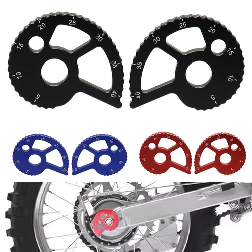 Imagen 1 del producto Ajustador de cadena para motocicleta, regulador de piezas de repuesto para HONDA XR230, XR250, XR400, Motard 2003, 2004, 2005, 2006, 2007, 2008, 2009