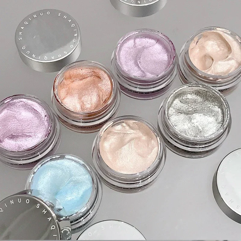 Pearlescent Mashed Potatoes Eye Shadow Gel Cream Glitter Highlighter Face Body Diamond Brighten Shimmer Natural Contour Makeup