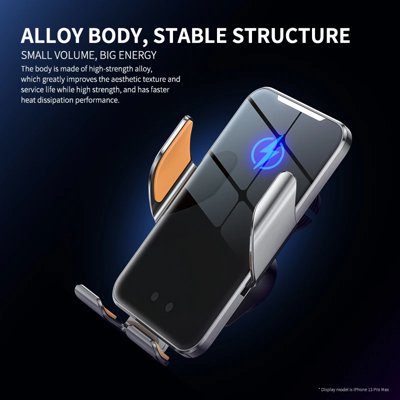 30W Car Wireless Charger Magnetic Auto Car Mount Phone Holder For iPhone 14 13 12 Samsung Infrared Induction Fast Charging