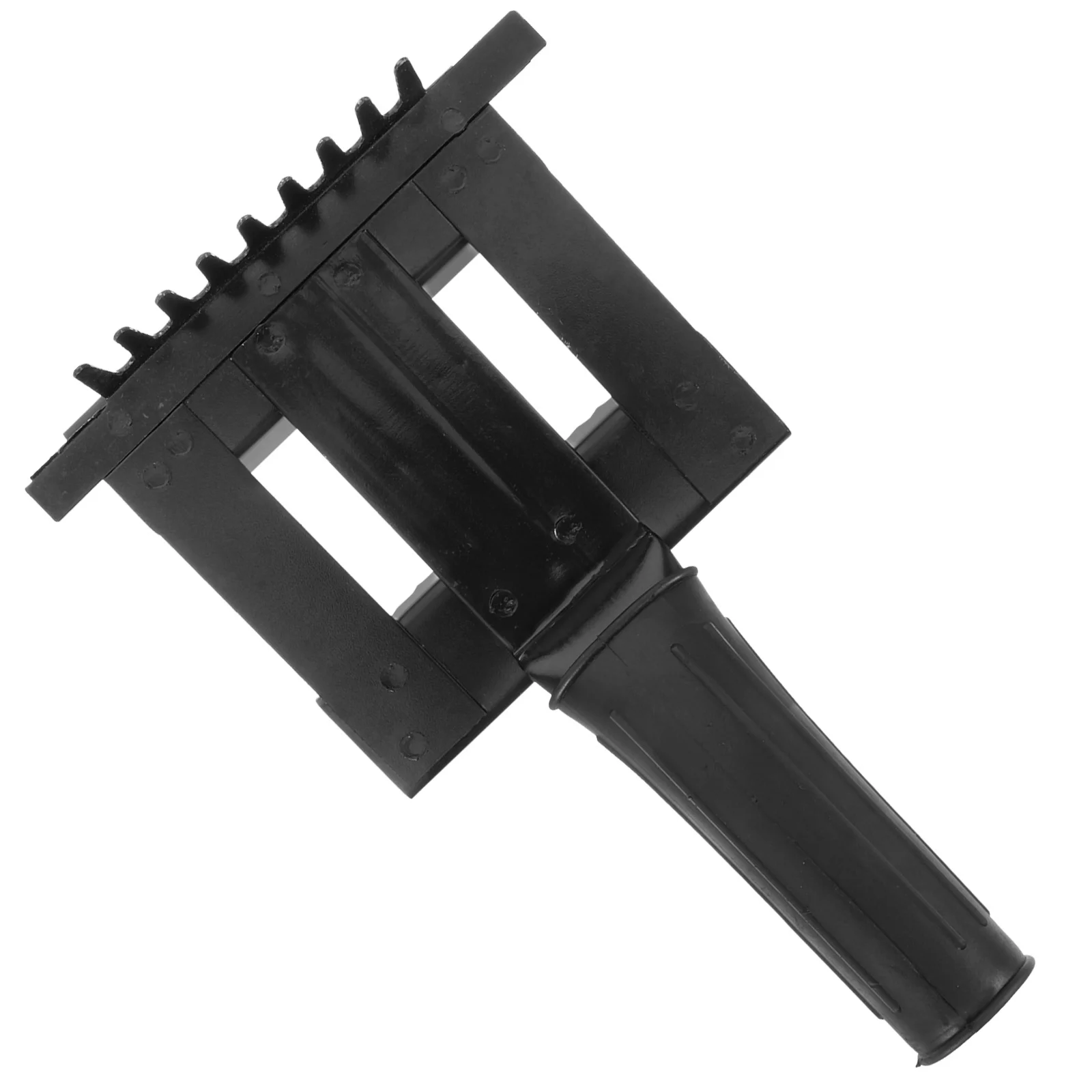 فرشاة كبيرة لإزالة شعر الحيوانات الأليفة، خفيفة الوزن ومريحة ومضادة للانزلاق، أداة تهذيب الحصان #3