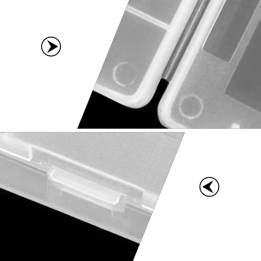 

10Pcs Game Card Storage Box Solid Sturdy Long Lasting Use Protective Holder Sealing Effect Game Card Case Storage Case