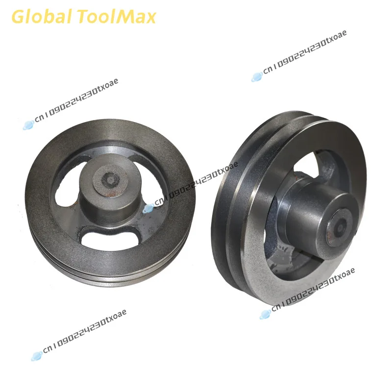 Diameter 280/300/320mm A2 Triangular Belt Wheel Type A Double Groove Outside Cast Iron Motor Belt Disk Motor Accessories