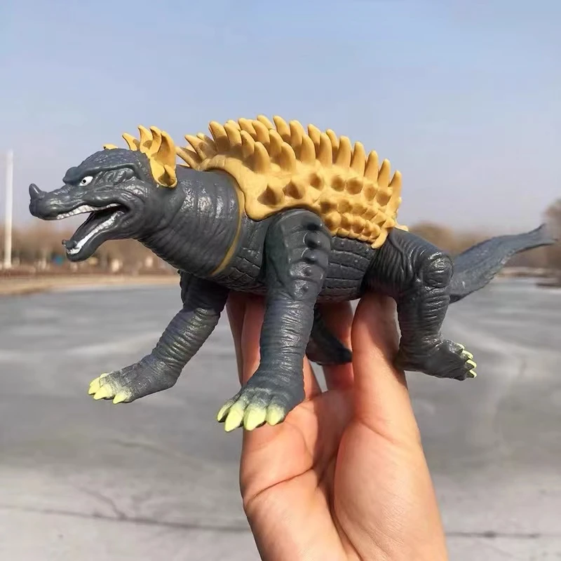 2024New Anguirus Godzilla Soft Rubber Monster Toys Hobbies Anime PVC Action Figure Model Dolls Toys Kids Gift - view 6