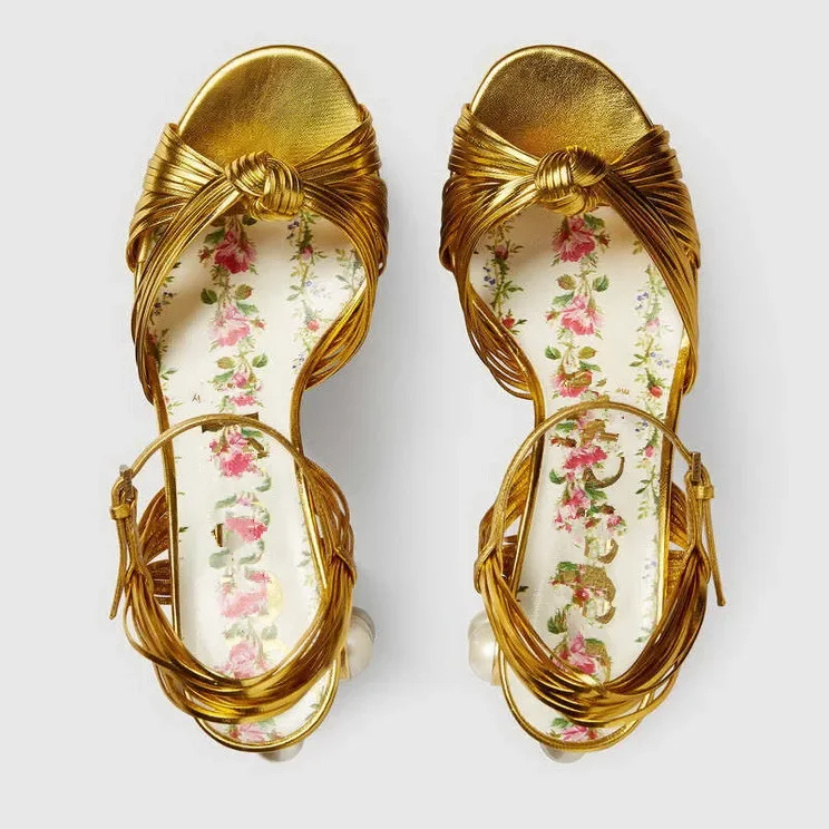 SLSHLYJ 2026 Fashion Women Gold Platform Sandals High Heel Thick Bottom Summer Outdoor Party Shoes For Women Size 34 to 42 view 6