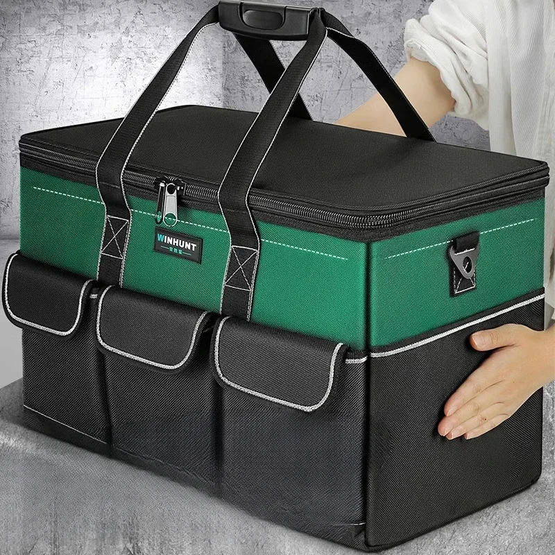 

Robust and durable storage bag Multifunctional canvas Thickened portable kit