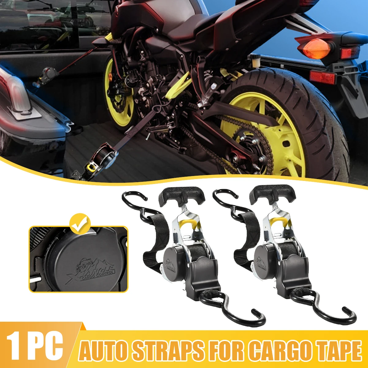 Auto Straps For Cargo Tape Retractable Belts For Luggage Ratchet Strap For Load Motorcycles Strap Ratchet Tensioner Belt For Car