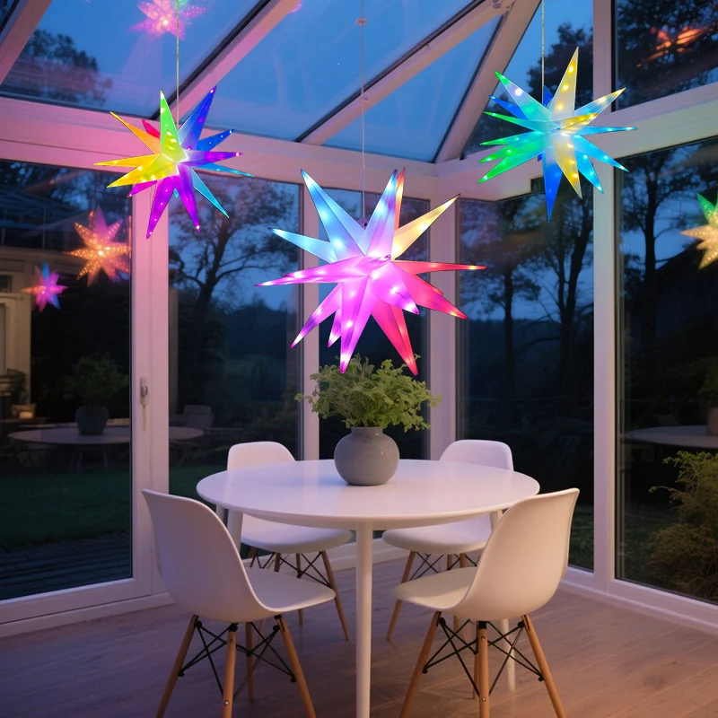 Luz led inteligente, lâmpada de mesa de atmosfera de ritmo musical com controle por aplicativo, luz noturna estrela alimentada por usb para casa, festa, escritório, loja interna