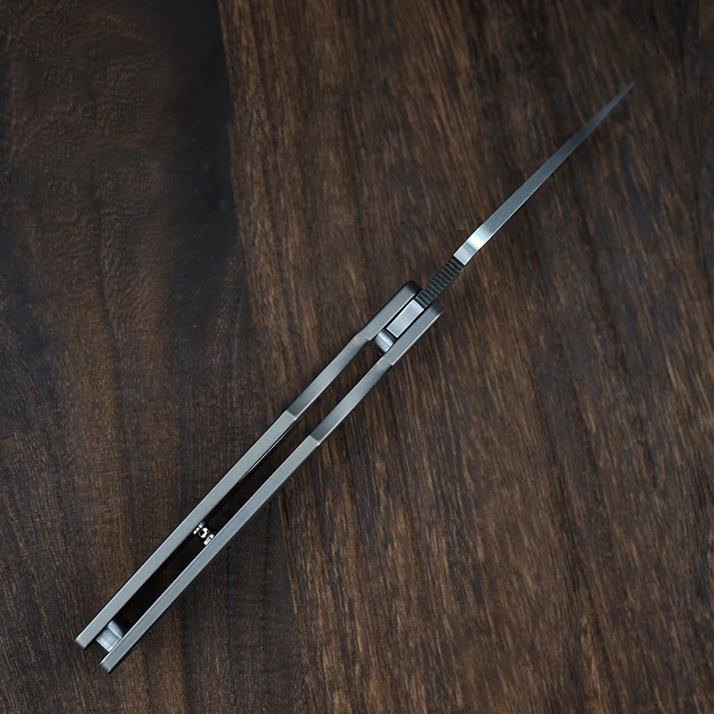 C81 Pocket Folding Tool Titanium Alloy Handle Hiking CPM S30V Steel Outdoor Portable TC4 EDC Tool Men's Gift view 2
